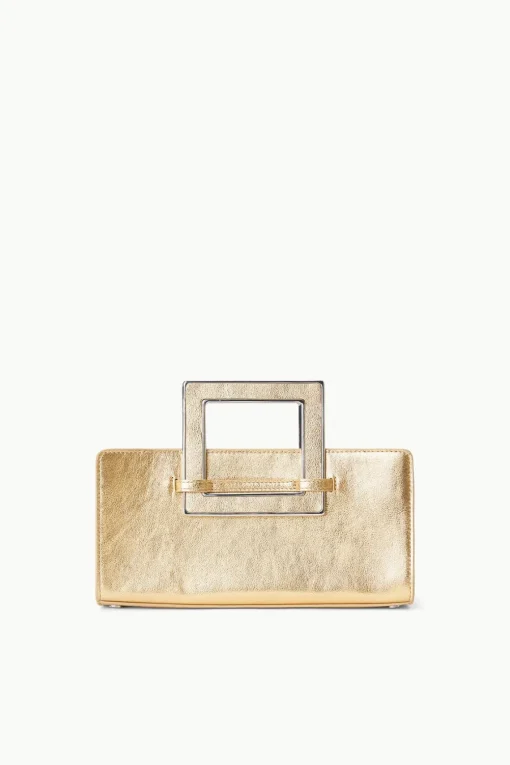 SHIRLEY CONVERTIBLE CLUTCH  GOLD