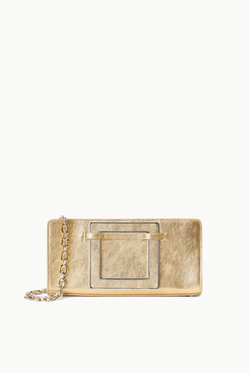 SHIRLEY CONVERTIBLE CLUTCH  GOLD