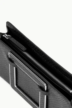 SHIRLEY CONVERTIBLE CLUTCH  BLACK