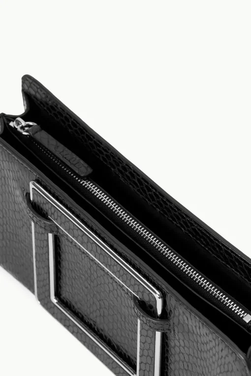 SHIRLEY CONVERTIBLE CLUTCH  BLACK