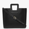 SHIRLEY LEATHER BAG  BLACK