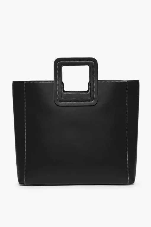 SHIRLEY LEATHER BAG  BLACK