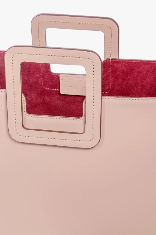 SHIRLEY LEATHER BAG  BLUSH