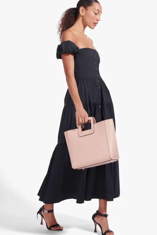 SHIRLEY LEATHER BAG  BLUSH