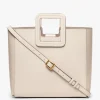 SHIRLEY LEATHER BAG  CREAM
