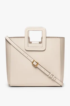 SHIRLEY LEATHER BAG  CREAM