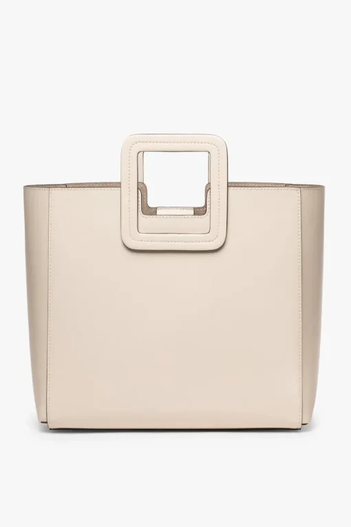 SHIRLEY LEATHER BAG  CREAM