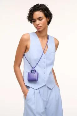 SHIRLEY MICRO NECKLACE  VIOLET
