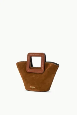 SHIRLEY MINI BUCKET BAG  TAN