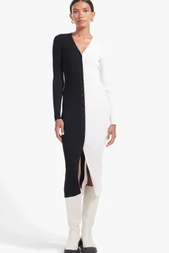 SHOKO SWEATER  BLACK WHITE