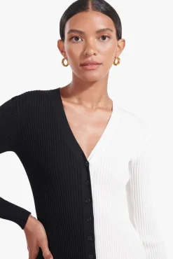 SHOKO SWEATER  BLACK WHITE