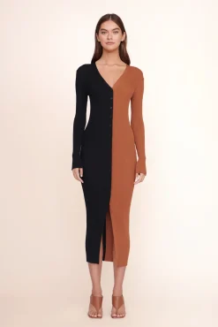 SHOKO SWEATER  TAN BLACK