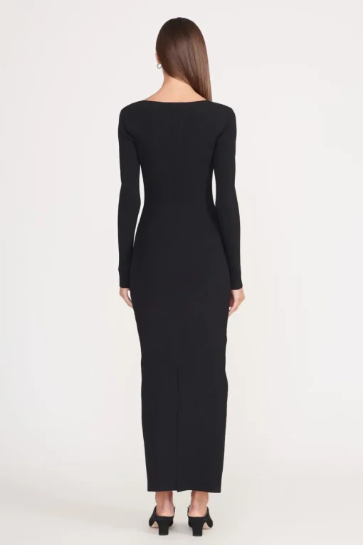 SILHOUETTE DRESS  BLACK