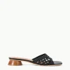 SIMONE CROCHET HEEL  BLACK