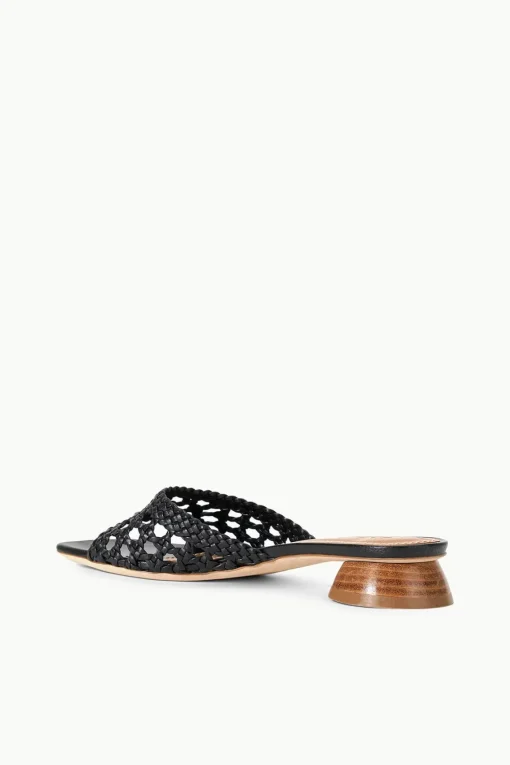 SIMONE CROCHET HEEL  BLACK