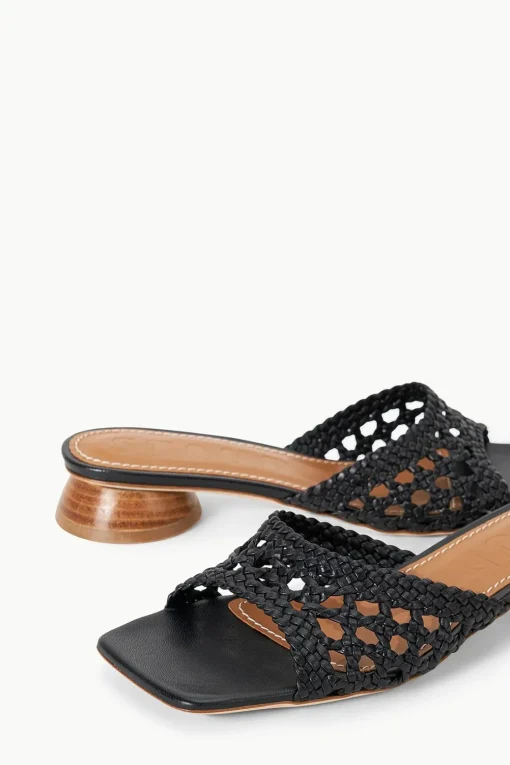 SIMONE CROCHET HEEL  BLACK