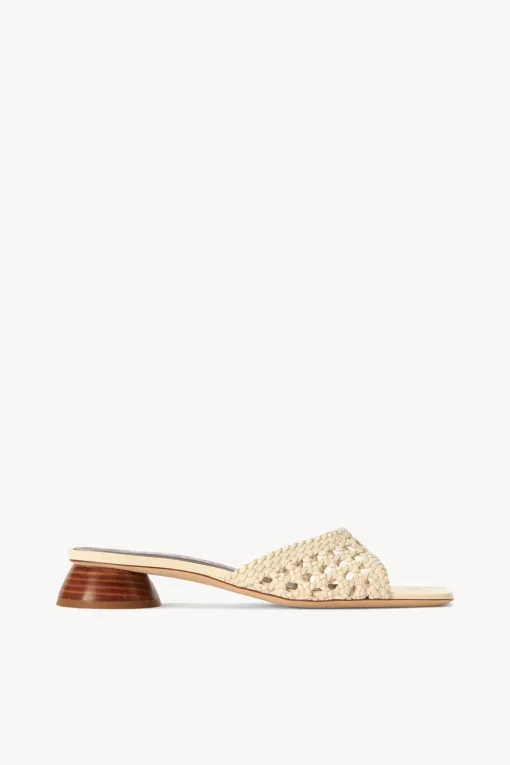 SIMONE CROCHET HEEL  CREAM