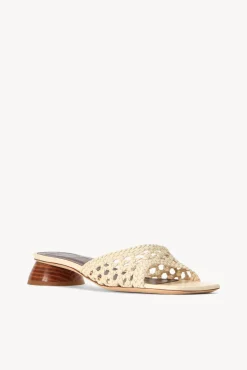 SIMONE CROCHET HEEL  CREAM