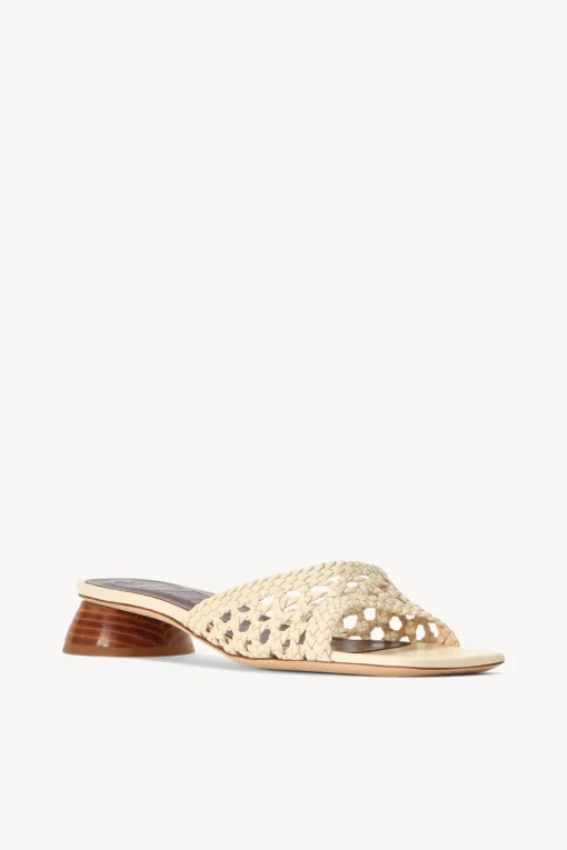 SIMONE CROCHET HEEL  CREAM