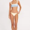 SISLEY STRING BOTTOM  BUTTERCUP SEASHORE STRIPE