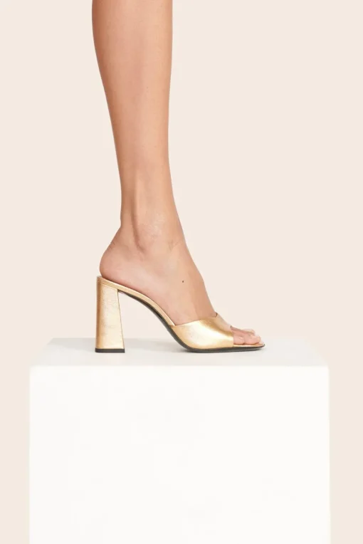 SLOANE HEEL  GOLD
