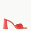 SLOANE HEEL  RED ROSE