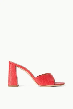 SLOANE HEEL  RED ROSE