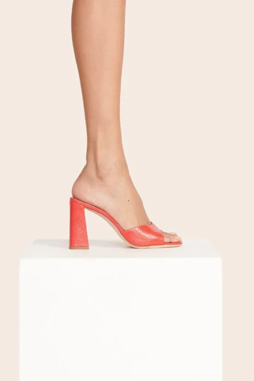 SLOANE HEEL  RED ROSE