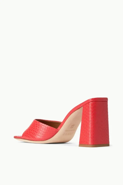 SLOANE HEEL  RED ROSE