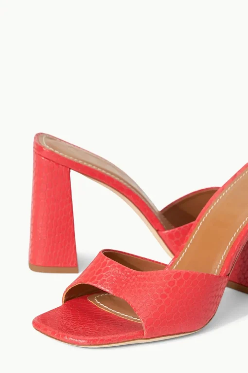 SLOANE HEEL  RED ROSE