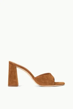 SLOANE HEEL  TAN SUEDE
