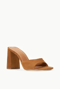 SLOANE HEEL  TAN SUEDE