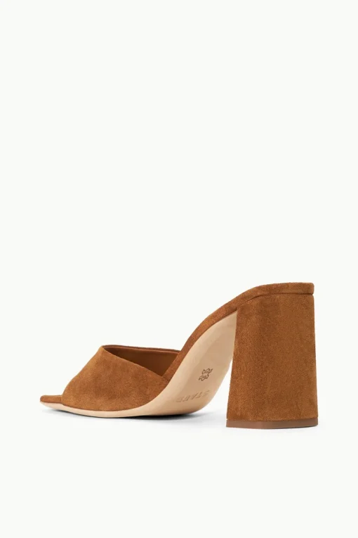 SLOANE HEEL  TAN SUEDE