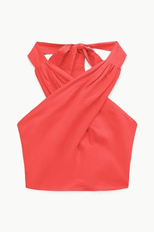 SMOCKED KAI TOP  HIBISCUS