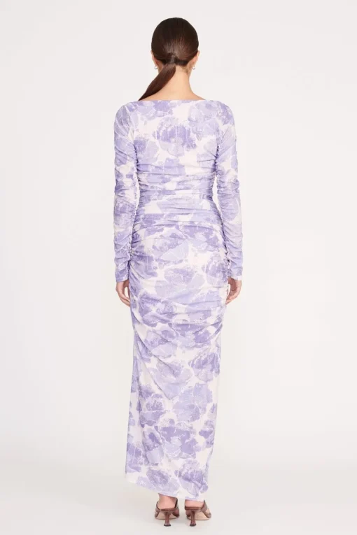 SOLANA DRESS  ANTIQUE PRESSED FLOWERS