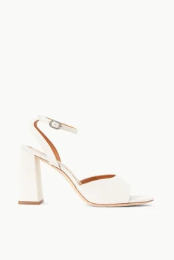 SOLANGE HEEL  WHITE