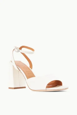 SOLANGE HEEL  WHITE