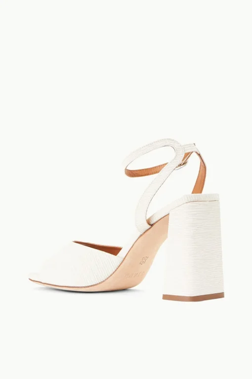 SOLANGE HEEL  WHITE