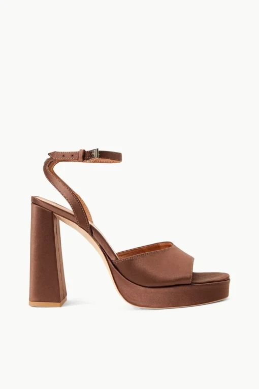 SOLANGE PLATFORM  CLOVE SATIN
