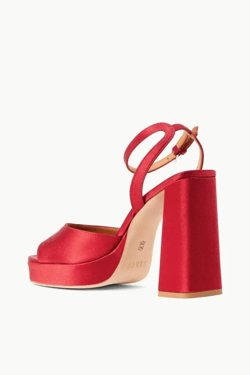 SOLANGE PLATFORM  RUBY SATIN