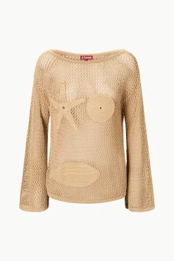 SOVANA COVERUP TOP  NATURAL