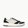 STAUD + KEDS THE COURT SNEAKER  BLACK CREAM