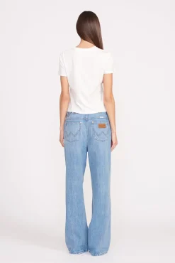 STAUD + WRANGLER THE W TEE  WHITE