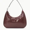 SYLVIE SHOULDER BAG  MAHOGANY