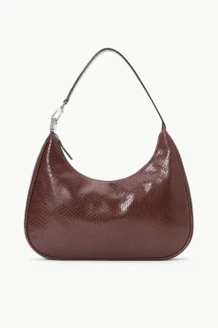 SYLVIE SHOULDER BAG  MAHOGANY
