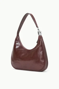 SYLVIE SHOULDER BAG  MAHOGANY
