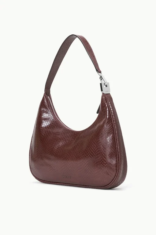 SYLVIE SHOULDER BAG  MAHOGANY