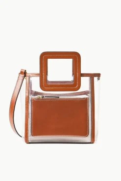 THE STADIUM MINI SHIRLEY BAG  CLEAR TAN