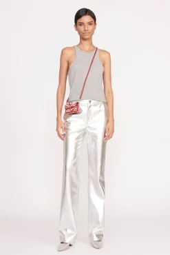 TINY TOMMY BEADED CROSSBODY  SCARLET WHITE
