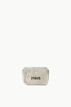 TINY TOMMY BEADED CROSSBODY  DIAMOND ROSE